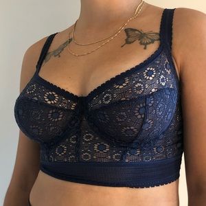 ELSE Intimates Boomerang Underwire Longline Bra